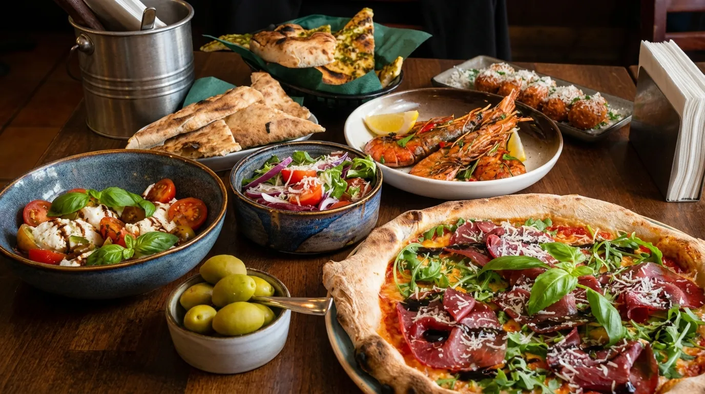 Gambas de la Casa — scampiräkor med vitlök och chili